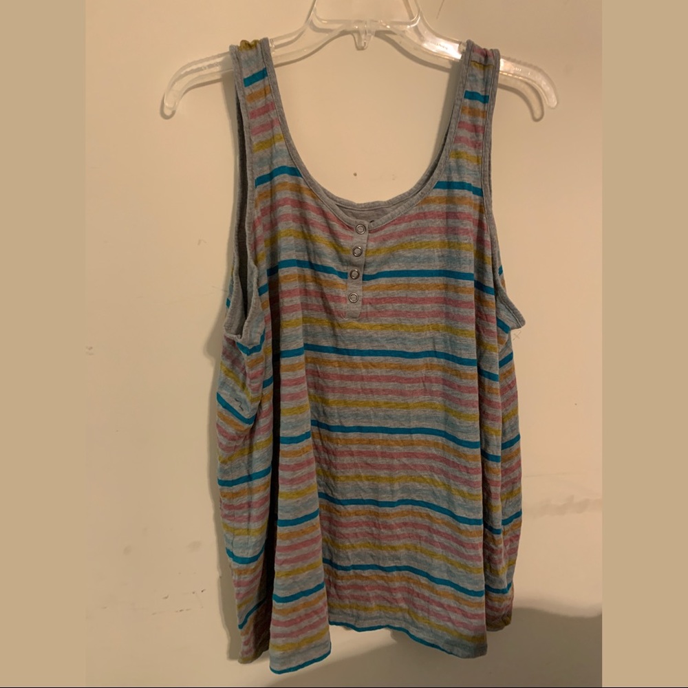 Rainbow Stripped Tank